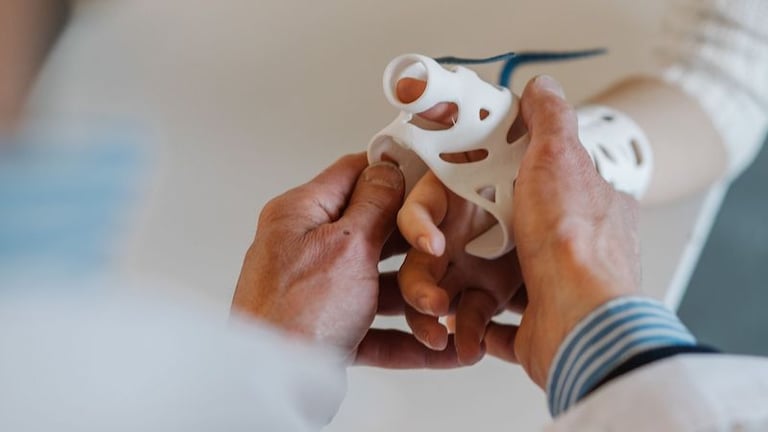 UAT Digital Maker and Fabrication 3D Printed Wrist Brace