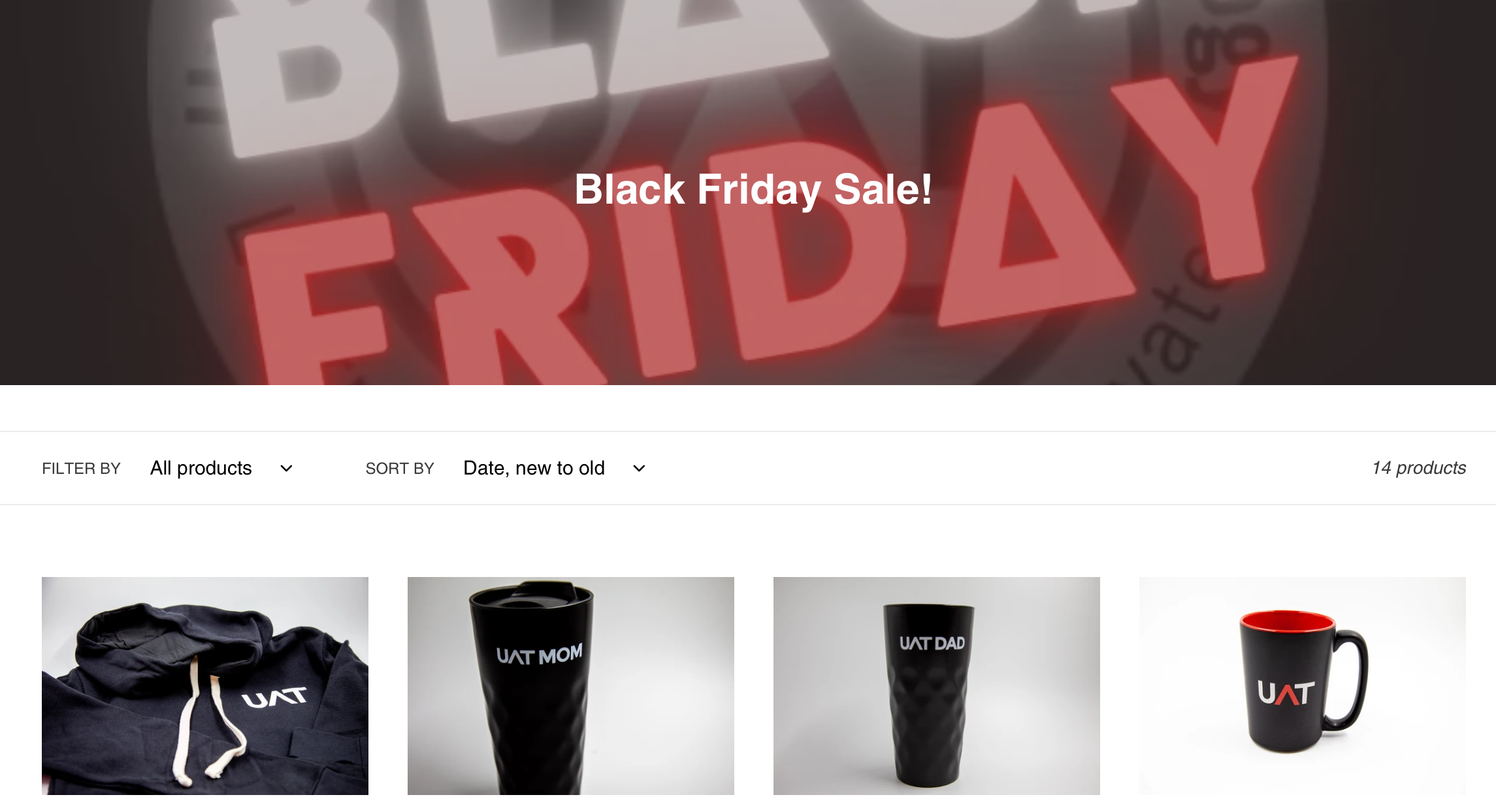 UAT Bookstore Black Friday Sale